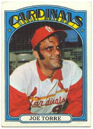 1972 Topps Baseball Cards      500     Joe Torre